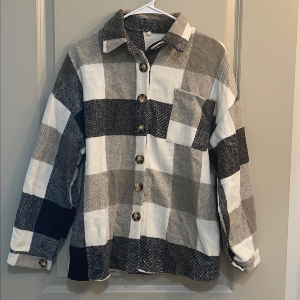 Plaid Flannel Shacket